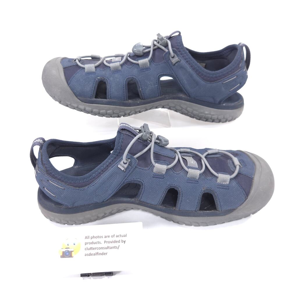 Keen SOLR Nonnectfit Outdoor Drawstring Sandal Mens Size 10.5 1022431 Blue - Picture 4 of 9